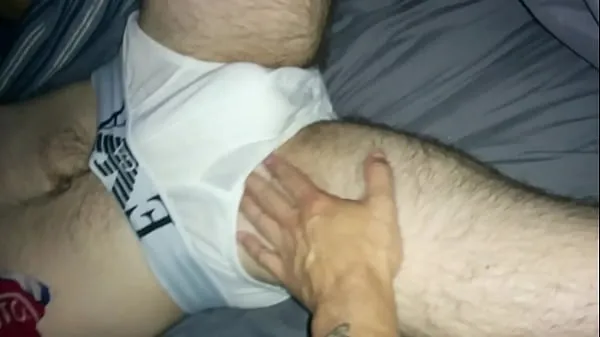 Big Sexy massage by tattooed man to his bi friend best Clips