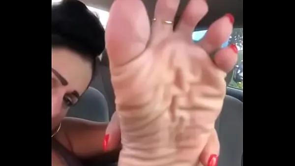 Store Girl showing her feet snowyarches fetish model instagram beste klipp