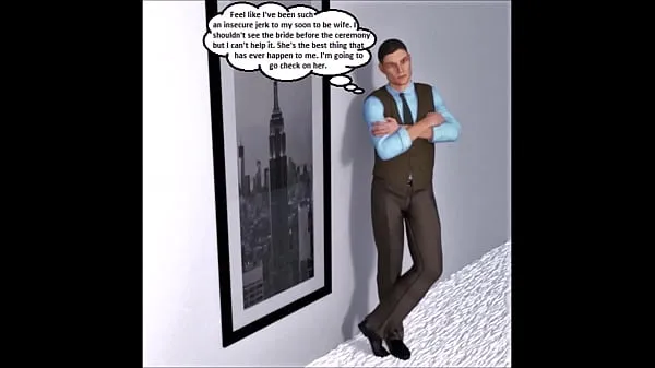 Veliki 3D Comic: HOT Wife CHEATS on Husband With Family Member on Wedding Day najboljši posnetki