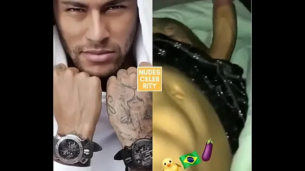 Büyük Jogador Neymar batendo punheta en iyi Klipler