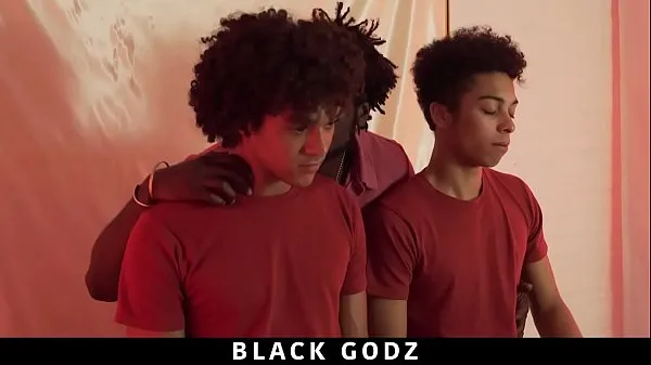Big BlackGodz - Derek Cline Gets Barebacked By A Black God best Clips