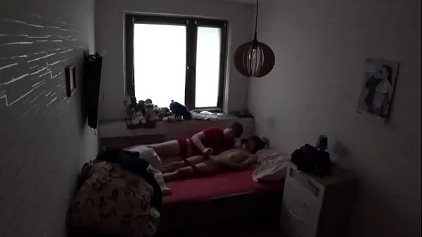 Big Finally caught my crypto-gay colleagues on a set up camera while sleepover in my place best Clips
