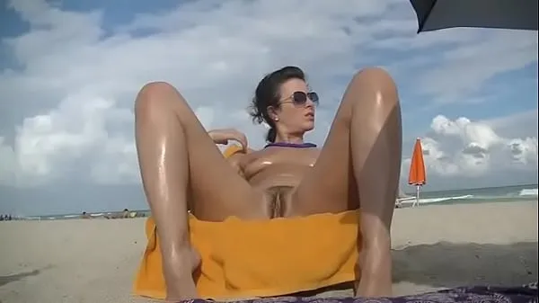 Big EW 471 - Helena Arrives At Nude Beach. Hubby Films Her Sitting Spread Eagle Showing Off Her Bush best Clips