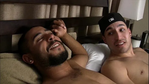 Big Latino bro’s jerking each other and suck best Clips