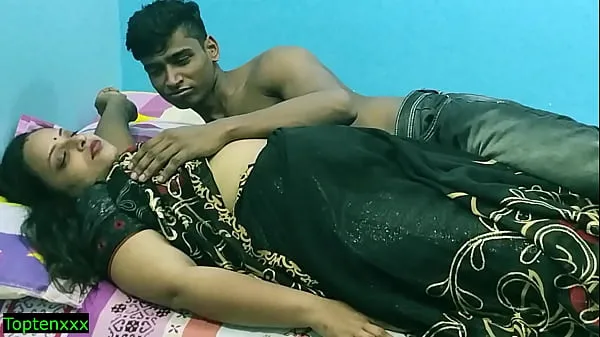 Big Indian hot stepsister getting fucked by junior at midnight!! Real desi hot sex best Clips