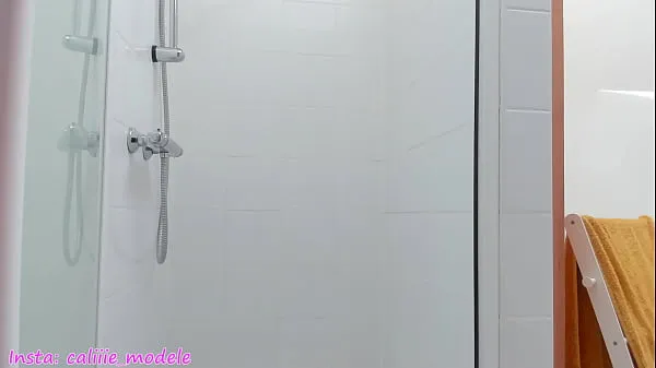 Big come and spy this blonde teen Caliiie under shower best Clips