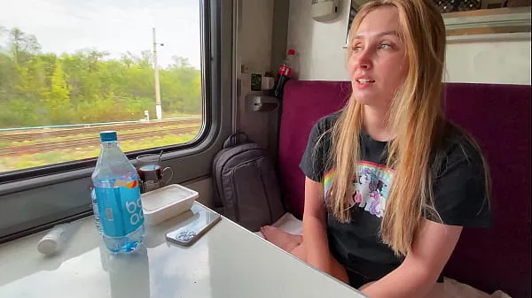 Veliki Married stepmother Alina Rai had sex on the train with a stranger najboljši posnetki