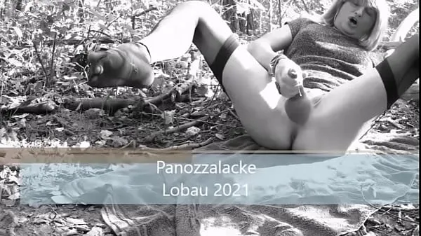 Big Sassi Lamotte Slut in the Wood Used in Public, Lobau near Vienna best Clips