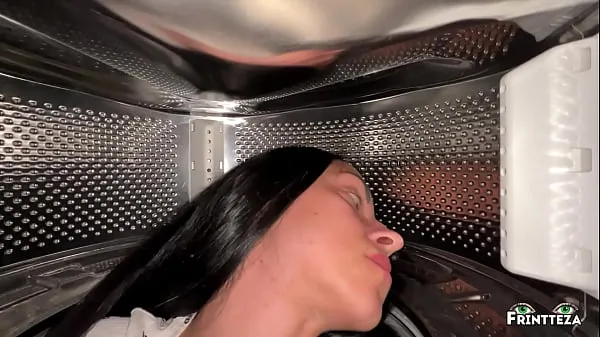 Store Stepson fucked Stepmom while she in inside of washing machine. Anal Creampie bedste klip