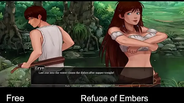 คลิปRefuge of Embers (Free Steam Game) Visual Novel, Interactive Fictionใหญ่