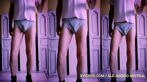 Klip besar Fetish underwear mature man in underwear Alejandro Mistral Gay video terbaik