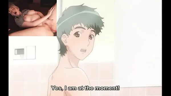 Sie erwischte ihn im Badezimmer und beschloss, ihn zu ficken [Unzensiertes Hentai-Exklusiv