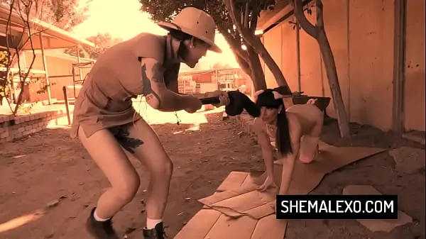 Μεγάλα Hot TS Natalie Mars shows off her wild side by filling her ass with different sex toys καλύτερα κλιπ